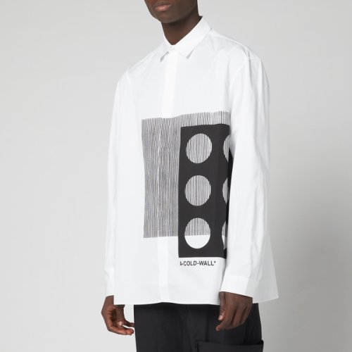 A-COLD-WALL* Men's Projection Shirt - White - 46/S