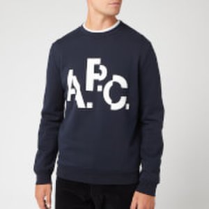 A.P.C. Men's Decale Sweatshirt - Dark Navy - M