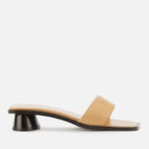 By FAR Women's Sonia Leather Mules - Nude - UK 4