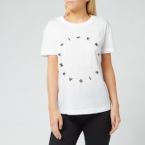 Emporio Armani Women's Logo T-Shirt - White - IT 38/UK 6