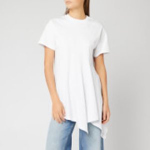 JW Anderson Women's Panelled Handkerchief T-Shirt - White - S - White