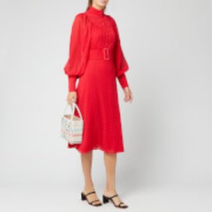 ROTATE Birger Christensen Women's Number 37 Dress - High Risk Red - DK 38/UK 12