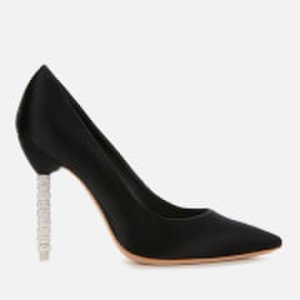 Sophia Webster Women's Coco Crystal Court Shoes - Black Satin - 3