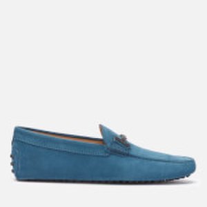 Tod's Men's Suede Dopia T Gominni Loafers - Blue - UK 11 - Blue