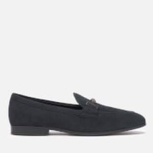Tod's Men's Suede Doppia T Loafers - Night - UK 11 - Blue