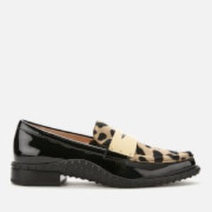Tod's Women's Leopard Gomma Moccasin Shoes - Multi - UK 4