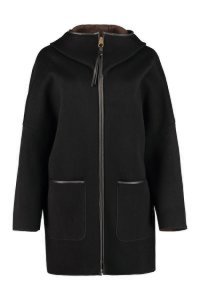 Agnona Hooded Cashmere Coat
