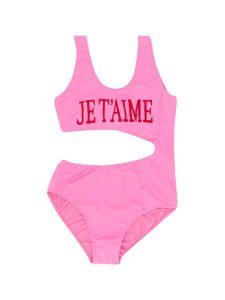 Alberta Ferretti Pink One-piece Swimsuit
