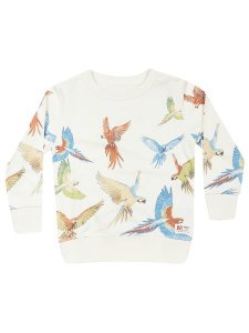 AO76 Bird Print Sweatshirt
