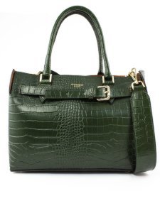 Avenue 67 Elbaxs Bag In Green Leather