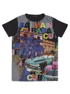 Balmain Printed Short Sleeve T-shirt