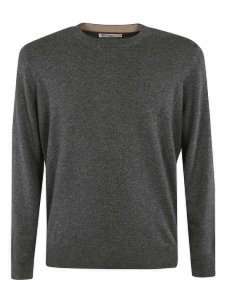 Brunello Cucinelli Ribbed Plain Sweater