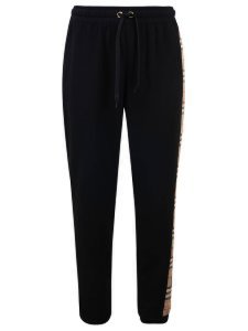 Burberry Side Check Logo Detail Track Pants