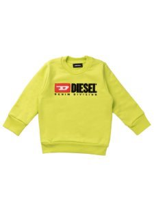 Diesel Round Neck Sweatshirt Lime