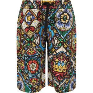 Dolce & Gabbana Multicolor Boy Short With Colorful Prints
