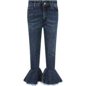 Dondup Blue amanda Girl Jeans With Iconic D