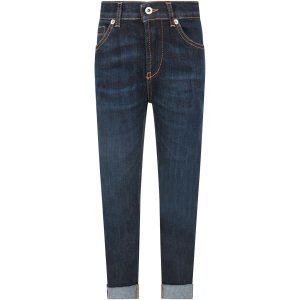 Dondup Blue george Boy Jeans With Iconic D