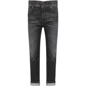 Dondup Grey george Boy Jeans With Iconic D
