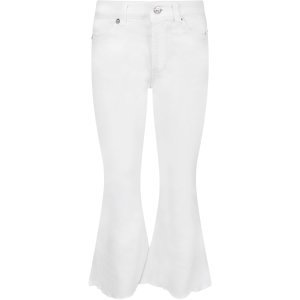 Dondup White amanda Jeans With Iconic D