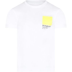 Dondup White Boy T-shirt With Logo