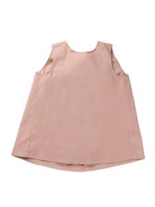 Douuod Sleeveless Shirt With Bow Behind Pink Cyprus