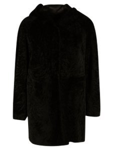 DROMe Fur Coated Reversible Coat