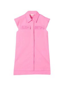 Elisabetta Franchi La Mia Bambina Pink Teen Sleeveless Dress