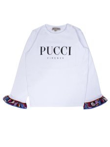 Emilio Pucci White Cotton T-shirt