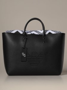Emporio Armani Tote Bags Emporio Armani Bag With Perforated Logo