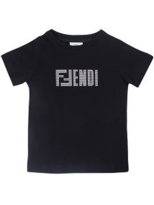 Fendi Kids T-shirt With Embroidery