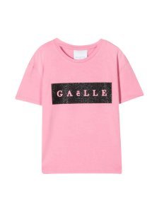 Gaelle Bonheur Pink Kids T-shirt