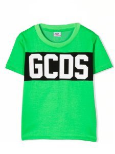 GCDS Green Cotton T-shirt