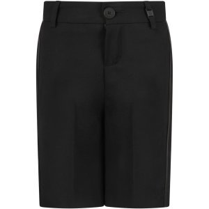 Givenchy Black Shorts For Boy