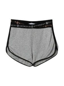 Givenchy Grey Shorts With Logo Band