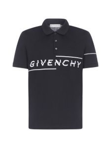 Givenchy Logo Cotton Polo Shirt