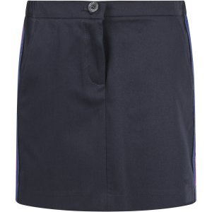 Gucci Blue Girl Skirt With Side Stripes