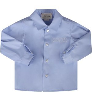 Gucci Light Blue Babyboy Shirt