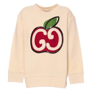 Gucci Logo Apple Sweatshirt
