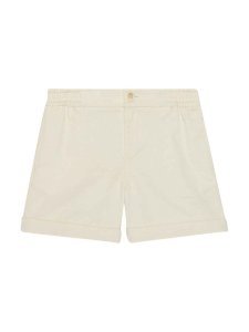 Gucci White Shorts With Rear Logo