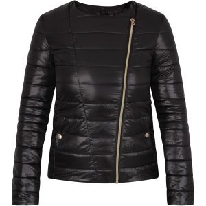 Herno Black Girl Jacket With Plate