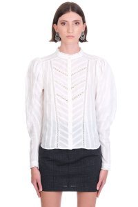 Isabel Marant Étoile Reafi Shirt In White Cotton