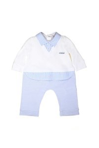 leBebé Newborn Suit White And Blue By Le Bebè Junior