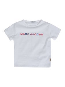 Little Marc Jacobs Centre Logo Print T-shirt