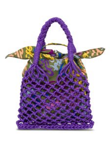 M Missoni Lurex Knitted Handbag