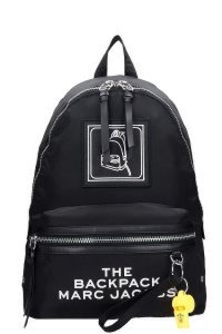 Marc Jacobs Backpack In Black Polyester