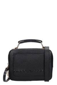 Marc Jacobs The Box 20 Hand Bag In Black Leather