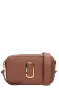 Marc Jacobs The Softshot 21 Shoulder Bag In Brown Leather