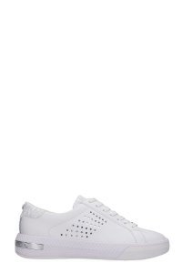 Michael Kors Codie Sneakers In White Leather