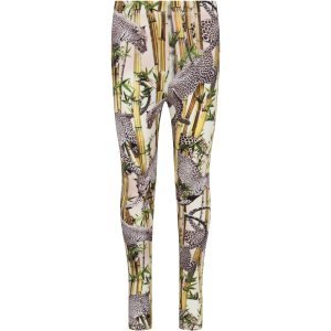 Molo Colorful Girl Leggings With Leopards