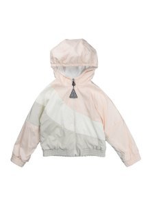 Moncler Buis Jacket With Pink And Ivory Hood